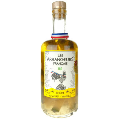 Rhum arrangé ananas vanille, Les Arrangeurs Français